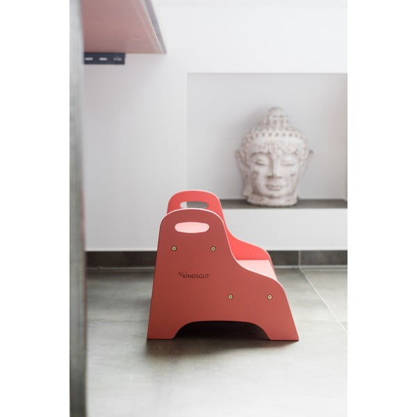 Светлочервена подвижна стълба Dusky Pink – Kindsgut-image-1