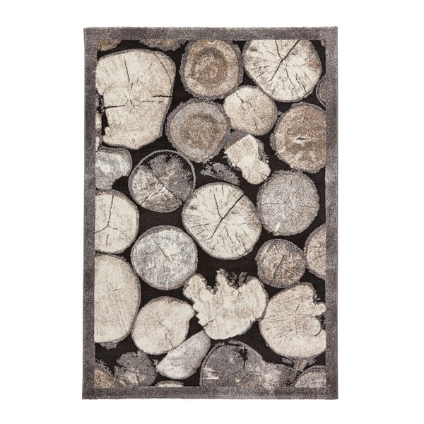 Сив килим 230x160 cm Woodland - Think Rugs