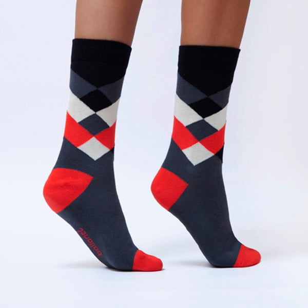 Чорапи , размер 36 - 40 Diamond Cherry - Ballonet Socks-image-1