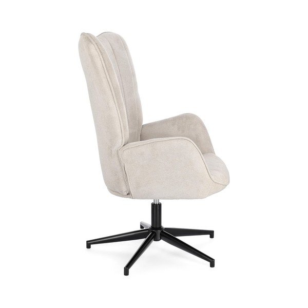 Бежово въртящо се кресло Inas – Bizzotto-image-3