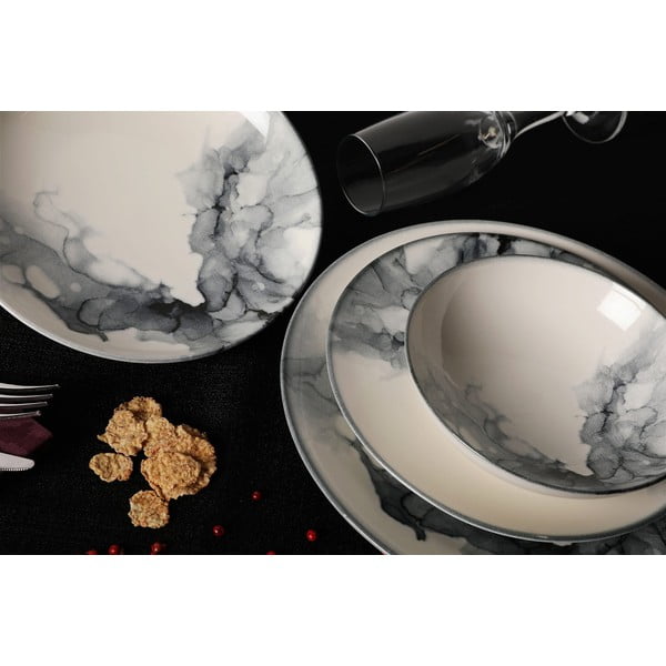 Комплект за хранене от порцелан 24 бр. - Hermia-image-4