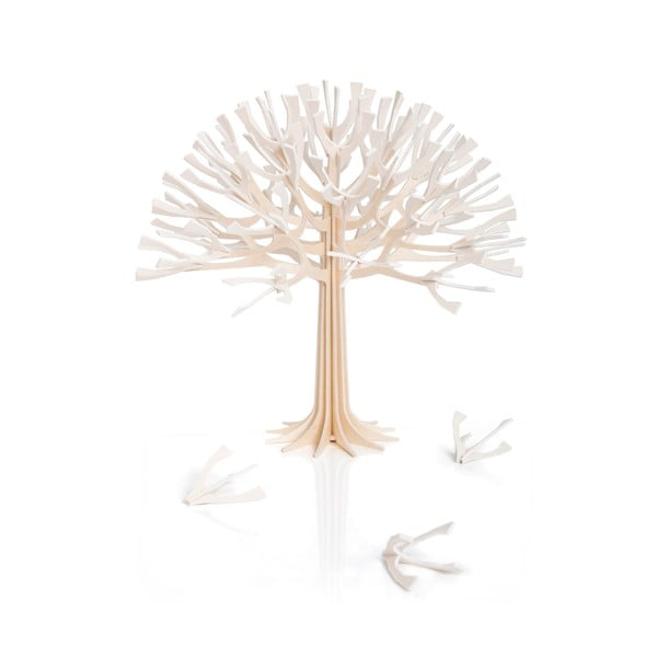Skládací dekorace Lovi Season Tree White, 22 cm