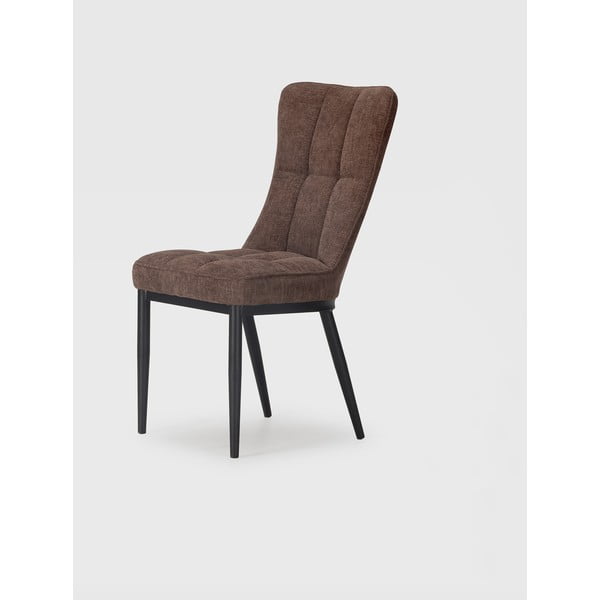 Кафяви трапезни столове в комплект от 2 бр. Damon – Marckeric-image-2