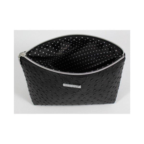 Черна козметична чанта Baggie Big No.19 - Dara bags-image-1