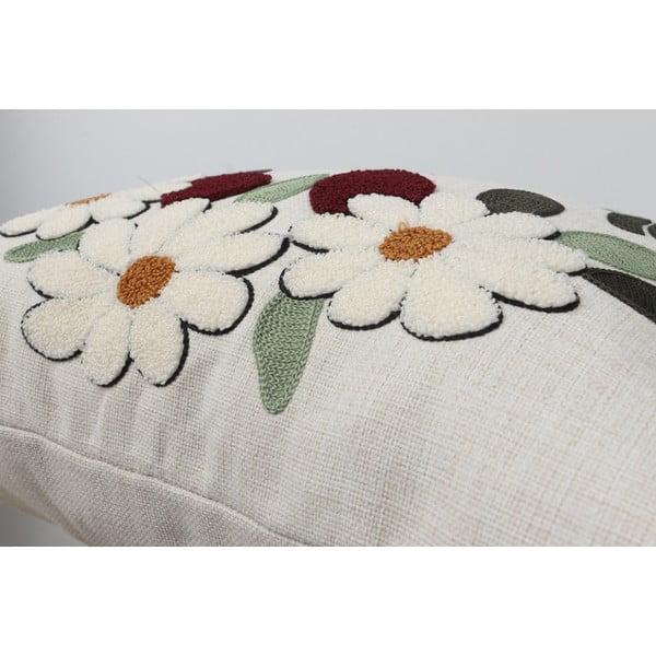 Ленена декоративна възглавница 43x43 cm Papatya – Mioli Decor-image-3