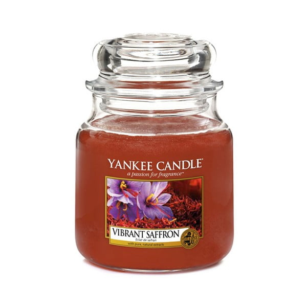Свещ с аромат на шафран, време на горене 65 - 90 часа Vibrant Saffron - Yankee Candle