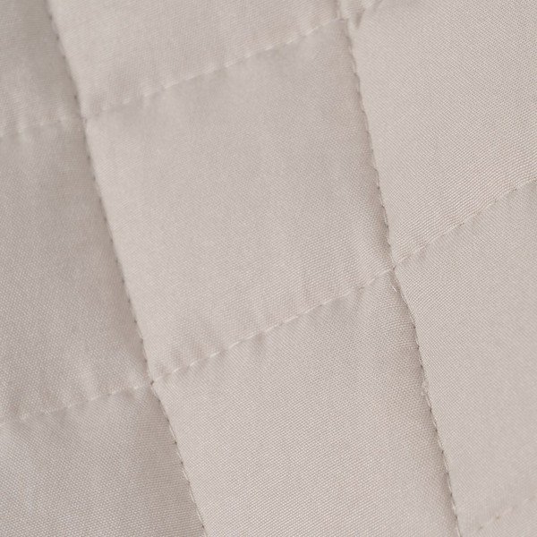 Бежово капитонирано покривало за легло 240x260 cm – Ixia-image-3