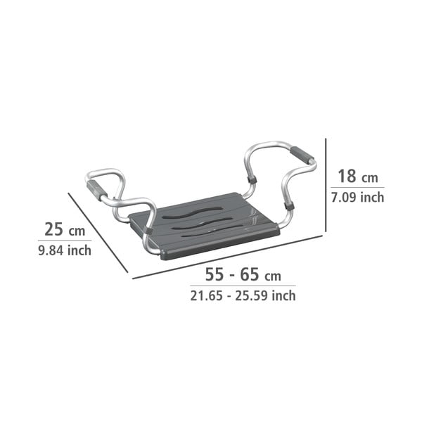 Седалка за баня Secura - Wenko-image-2