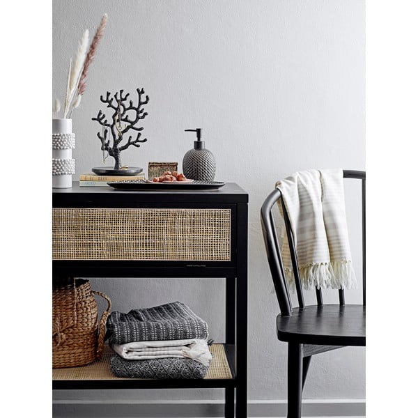 Сив керамичен комплект аксесоари за баня Hrin – Bloomingville-image-2