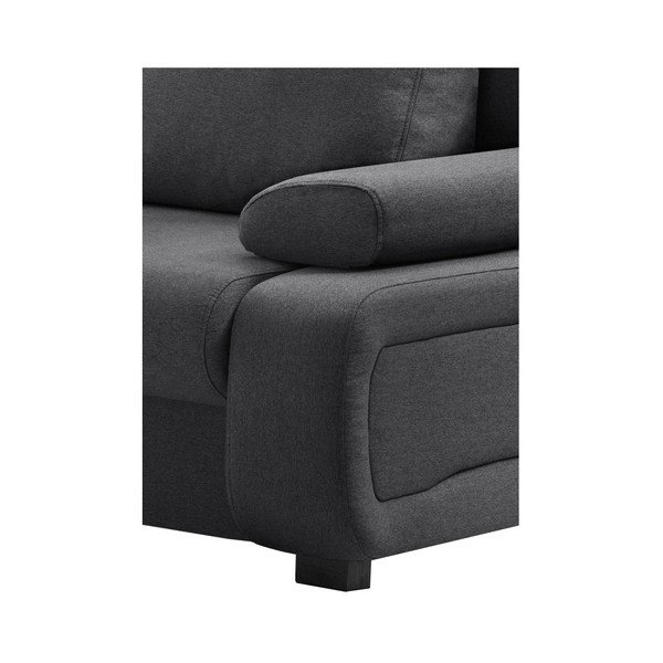 Šedá rozkládací pohovka INTERIEUR DE FAMILLE PARIS Bonheur-image-3