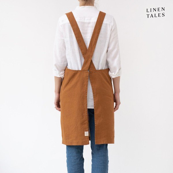 Ленена престилка Crossback - Linen Tales-image-2
