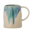 Синьо-бежова глинена чаша 450 ml Yori – Bloomingville