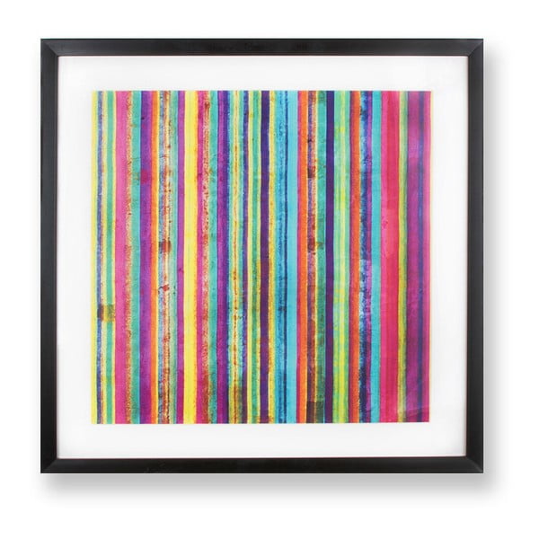 Плакат 50x50 cm Neon Stripe - Graham & Brown