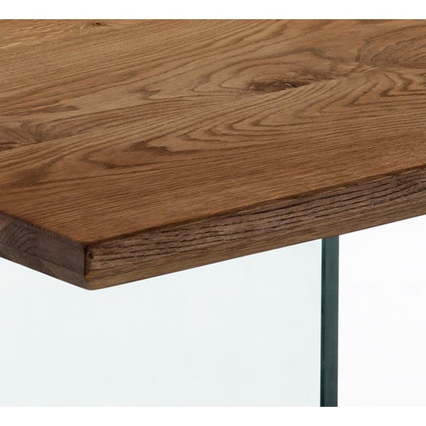 Трапезна маса с дъбов плот 180x90 cm - Tomasucci-image-4