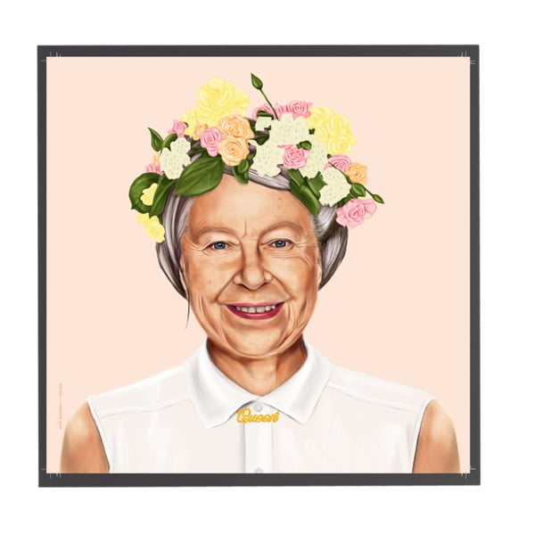 Obraz Fisura Queen Elizabeth, 50x50 cm