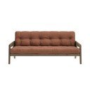 Оранжев разтегателен диван 204 cm Grab - Karup Design