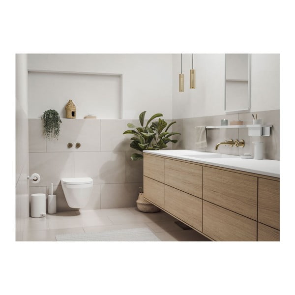 Бяла чаша за четки за зъби Rim - Zone-image-1