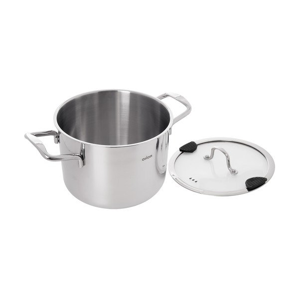 Гърне от неръждаема стомана с капак 4,6 l Venice – Orion-image-2