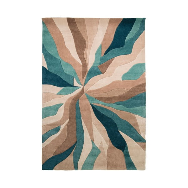 Тюркоазен килим , 80 x 150 cm Splinter - Flair Rugs