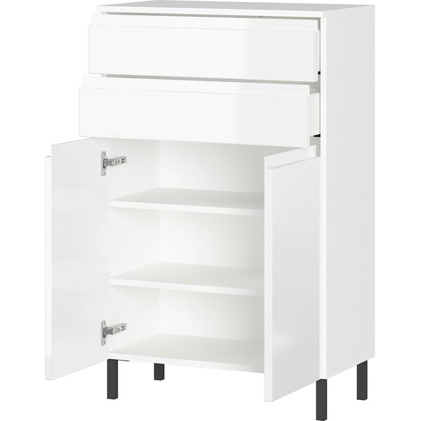 Бял шкаф за баня 60x97 cm Salinas - Germania-image-3