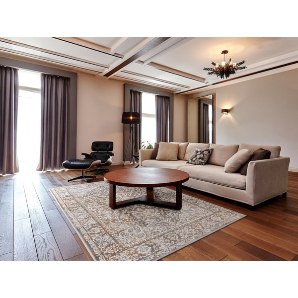 Сиво-бежов килим 160x230 cm Sensi Idra – FD-image-1