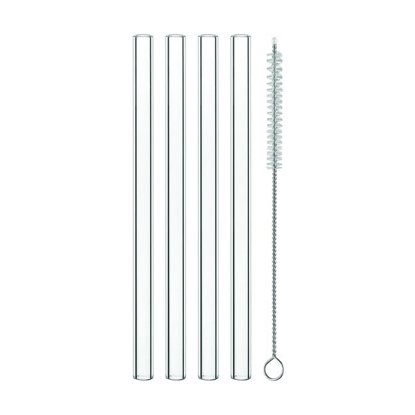 Комплект от 4 кристални чаши и сламки Gin&Tonic, 625 ml Tastes Good - Nachtmann-image-2