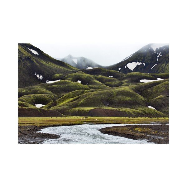 Стъклена картина 120x80 cm Fjallabak – Styler