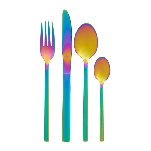 Прибори от неръждаема стомана 16 бр Aurora - Premier Housewares-image-1