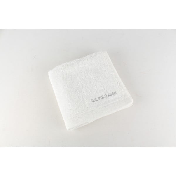 Ručník US Polo Hand Towel White, 50x90 cm
