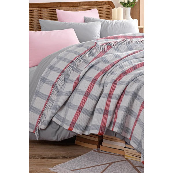 Сиво покривало за легло 180x220 cm Warm Soft – Mijolnir-image-2