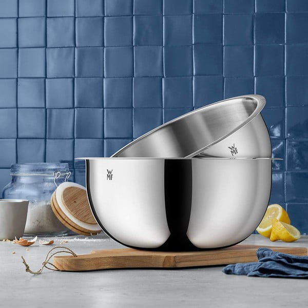 Комплект от 4 кухненски купи от неръждаема стомана Gourmet - WMF-image-1