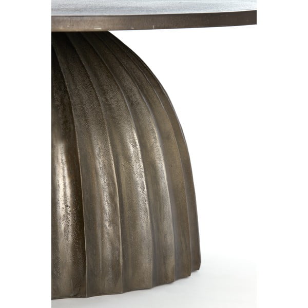 Метална кръгла странична масичка ø 70 cm Veglia – Light & Living-image-3