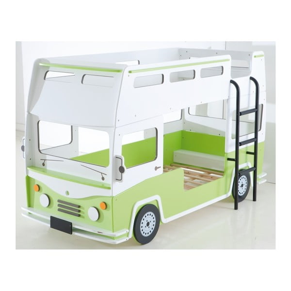 Dětská postel ve tvaru autobusu Demeyere Crazy Bussy, 90 x 200 cm-image-1