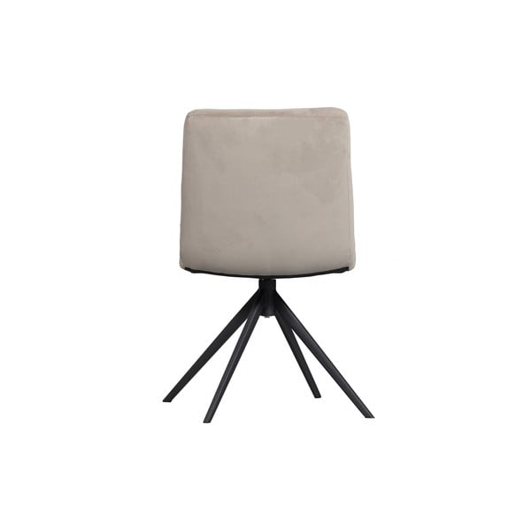 Бежов въртящ се трапезен стол Vinny - WOOOD-image-3