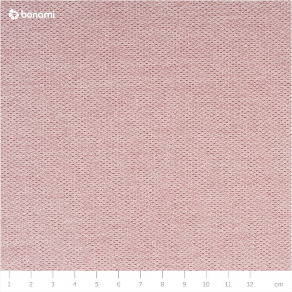 Светлорозов диван Cosmopolitan design , 162 cm London - Cosmopolitan Design-image-1