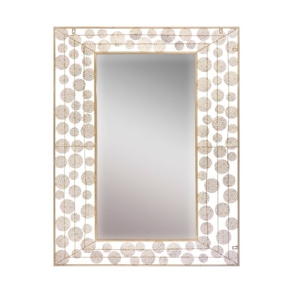 Огледало за стена в златист цвят Dish Glam, 85 x 110 cm - Mauro Ferretti