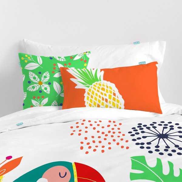 Povlečení Moshi Moshi Pretty Parrots, 140 x 200 cm-image-1