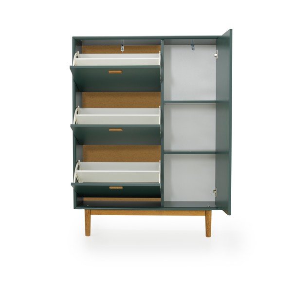 Зелена накланяща се стойка за обувки Svea – Tenzo-image-2