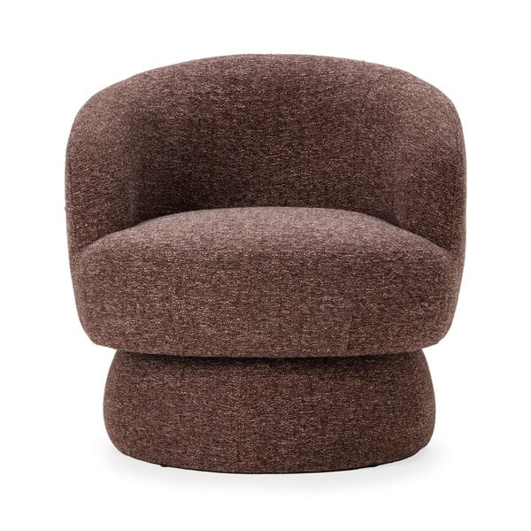 Лилаво/кафяво въртящо се кресло Dali – MOME-image-2