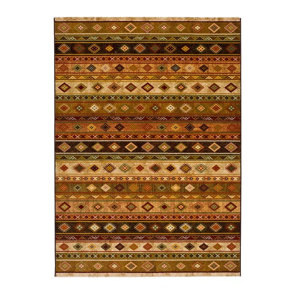 Кафяв килим Deir Kristy, 160 x 230 cm - Universal