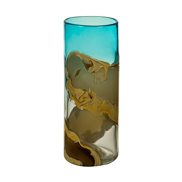 Ръчно изработена кристална ваза Kris, височина 30 cm - Santiago Pons