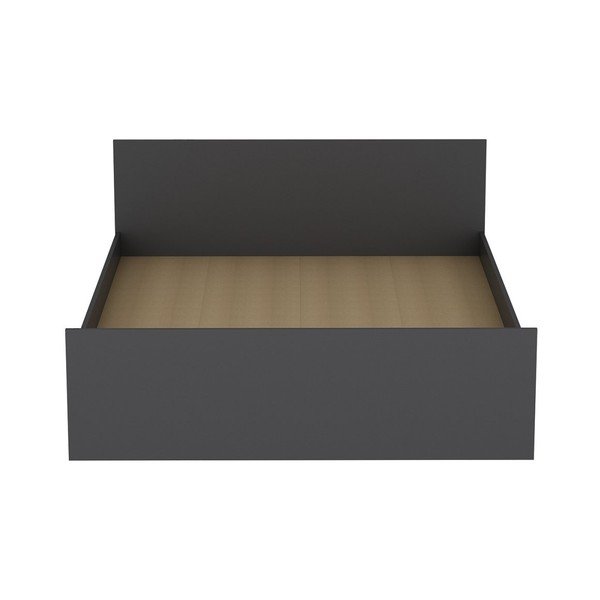 Антрацитно двойно легло 160x200 cm Kale – Kalune Design-image-2