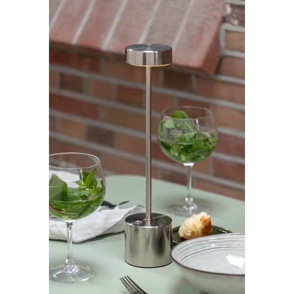 LED настолно/преносимо външно осветително тяло с USB ø 8 cm Ganar LED – Leitmotiv-image-1