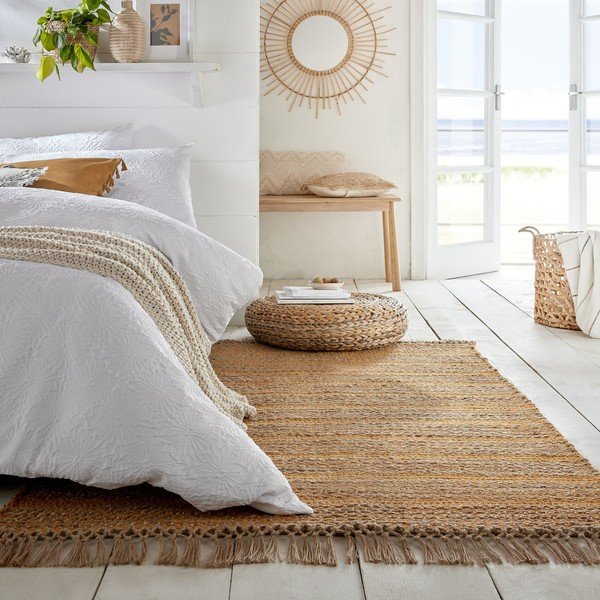 Жълт килим от юта , 160 x 230 cm Equinox - Flair Rugs-image-4