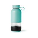 Тюркоазена бутилка за пътуване стъклена бутилка  500 ml To Go – Lékué