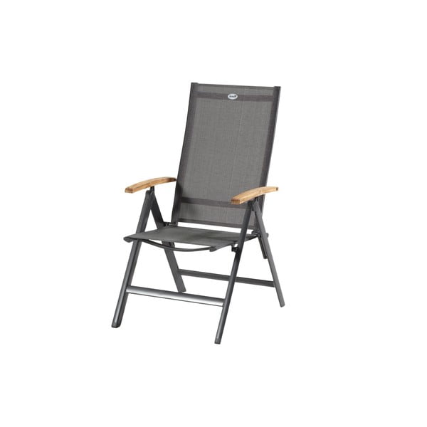 Сив метален градински стол Aruba - Hartman