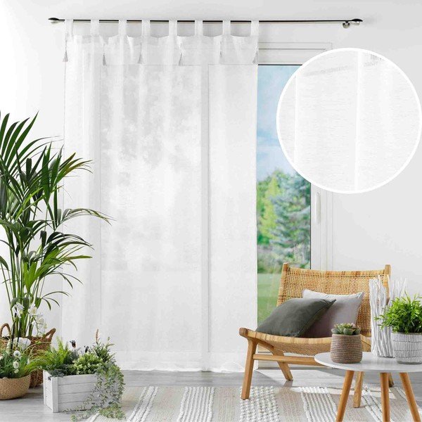 Бяла завеса 140x240 cm Dalila – douceur d'intérieur-image-4