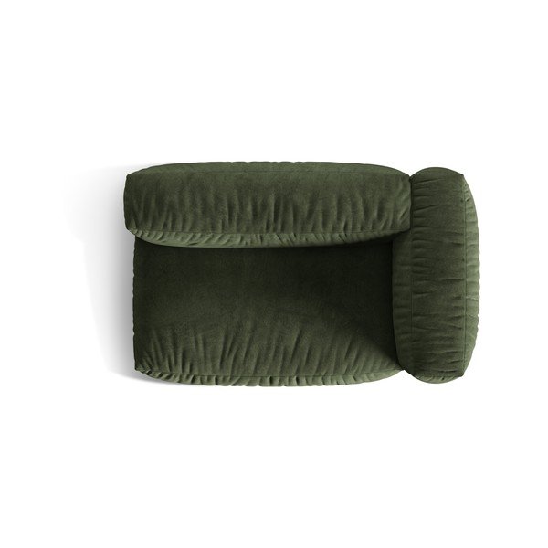 Зелен кадифен модул за диван (десен ъгъл) Martina – Micadoni -image-3