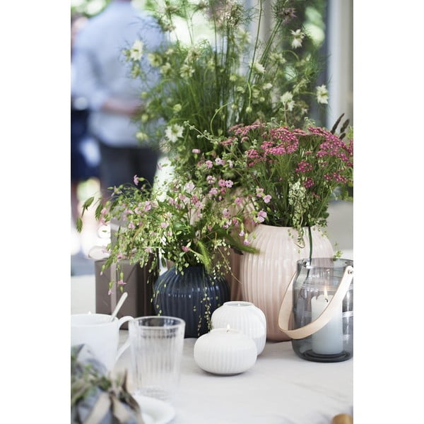 Бял порцеланов свещник Hammershoi за чаена свещ, ⌀ 10 cm Hammershøi - Kähler Design-image-3