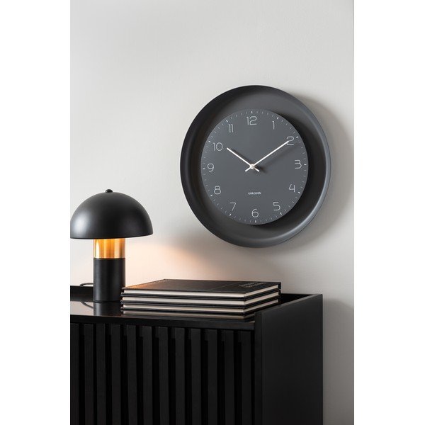 Стенен часовник ø 38 cm Dual Disc - Karlsson-image-1